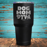 Dog Mom Diva Coated Drinkware