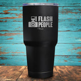 I Flash People Coated Drinkware