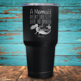 A Mermaid Doesn't Lose Sleep Coated Drinkware