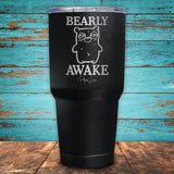 Bearly Awake Coated Drinkware