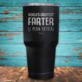 Worlds Greatest Farter Coated Drinkware