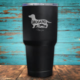 Dachshund Mama Coated Drinkware