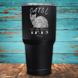 Cats & Tats Coated Drinkware