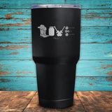 Country Music Love Coated Drinkware
