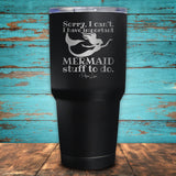 Important Mermaid Stuff Coated Drinkware
