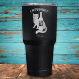 Catbernet Coated Drinkware