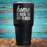 Home Is Where The Ice Is Coated Drinkware