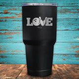 Bowling Love Coated Drinkware
