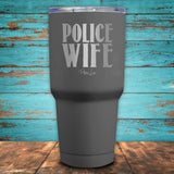 Police Wife Coated Drinkware