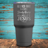 Jesus And A Bloody Mary Coated Drinkware