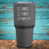 Joker Toker Midnight Smoker Coated Drinkware