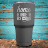 Home Is Where The Ice Is Coated Drinkware