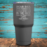 Dear Dad Coated Drinkware