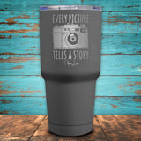 Every Picture Tells A Story Coated Drinkware