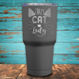 Crazy Cat Lady Coated Drinkware