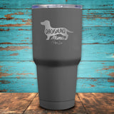 Dachshund Mama Coated Drinkware