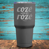 Cozé with my Rosé Coated Drinkware