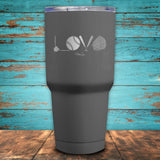Baseball Love Coated Drinkware