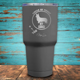 Circle Of Trust Corgi Coated Drinkware