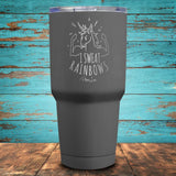I Sweat Rainbows Coated Drinkware