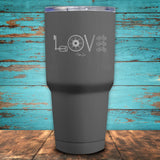 Cycling Love Coated Drinkware