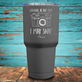 I May Snap Coated Drinkware