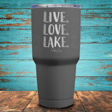 Live Love Lake Coated Drinkware