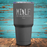 MILF - Mom in Love with a Fisherman Coated Drinkware
