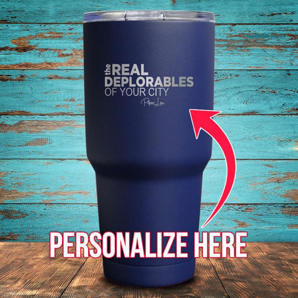 The Real Deplorables Coated Drinkware