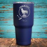 Circle Of Trust Corgi Coated Drinkware