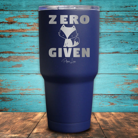 Zero Fox Given Coated Drinkware