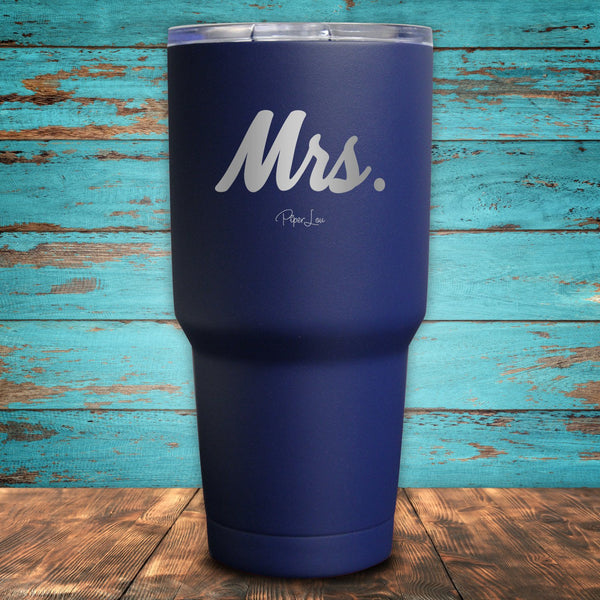 Mrs. PL Coated Drinkware