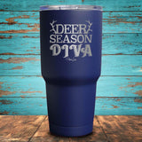 Deer Season Diva Coated Drinkware