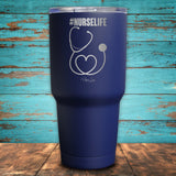Nurse Life Coated Drinkware