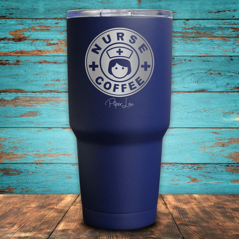 Nurse Coffee Coated Drinkware