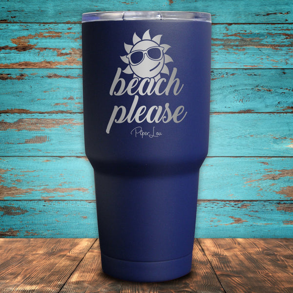Beach Please Coated Drinkware
