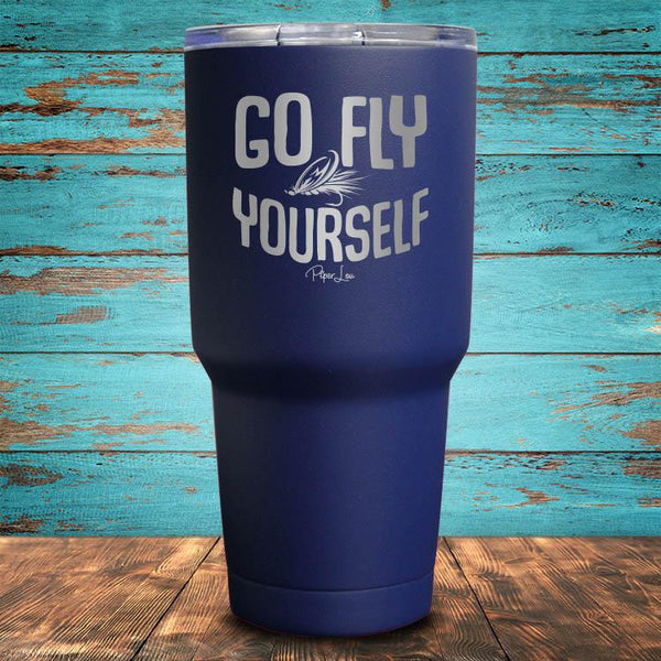 Go Fly Yourself Coated Drinkware