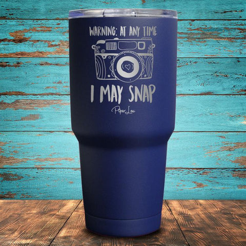 I May Snap Coated Drinkware