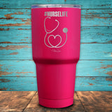 Nurse Life Coated Drinkware