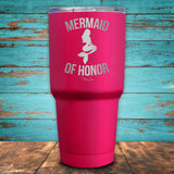 Mermaid Of Honor Coated Drinkware