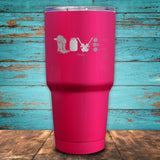 Country Music Love Coated Drinkware