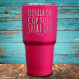 Tequila On Cup Full Shirt Off
