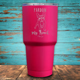 Pardon My French Coated Drinkware
