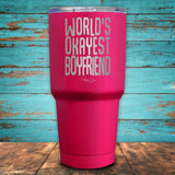 World's Okayest Boyfriend Drinkware