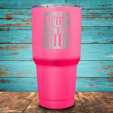 Just Chillin' Like A Villian Coated Drinkware