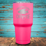 This Coffee Tastes Crappie Coated Drinkware