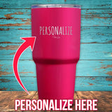 Custom Personalized Coated Drinkware