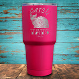 Cats & Tats Coated Drinkware