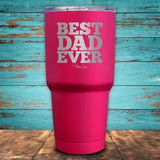 Best Dad Ever Coated Drinkware