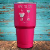 How I Tell Time Coated Drinkware